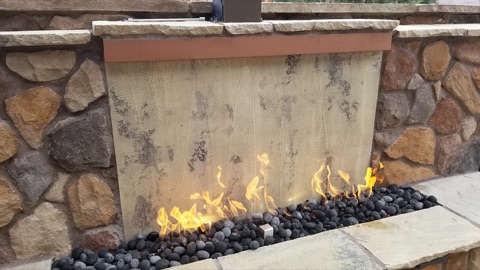 Custom outdoor fire pit builders in Denver & Colorado Springs